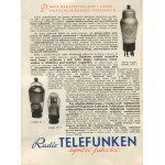 Mój ulubiony odbiornik radio Telefunken. Katalog reklamowy [1938-1939] [projekt Atelier Girs-Barcz]