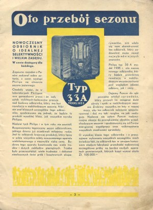 Philips Bulletin. September 1934