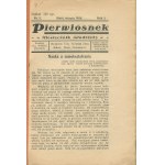 Pierwiosnek. Miesięcznik młodzieży. Numery 5 z marca 1928 i 2 z grudnia 1929 roku [Śrem]
