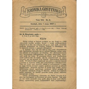 Kronika gostyńska. Czasopismo regionalne. Numery 5 z 1 maja 1937 roku oraz 4 (102) i 6 (104) z 1939 roku [Gostyń]
