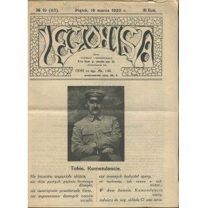 Legionista. Numer 19 (63) z 19 marca 1920 roku [Wilno]