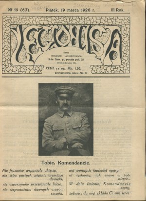 Legionnaire. Number 19 (63) of March 19, 1920 [Vilnius].
