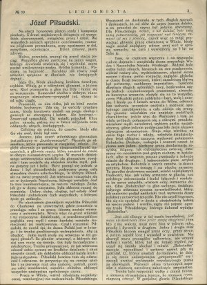 Legionnaire. Number 19 (63) of March 19, 1920 [Vilnius].