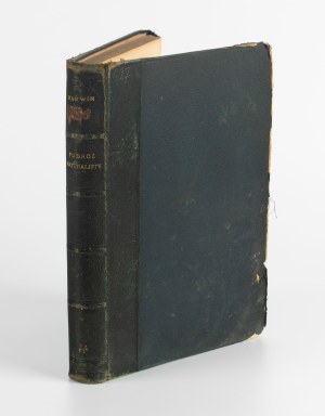 DARWIN Charles - Voyage of a Naturalist. Journal of observations on the natural history and geology of the surrounding area, visited during a voyage around the world on the ship J.K.M. 