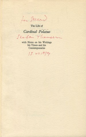 THEMERSON Stefan - Cardinal Pölätüo [First edition London 1961] [AUTOGRAPH AND DEDICATION].