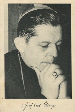 [Photo] Primate of Poland Józef Glemp (1929-2013) [AUTOGRAPH].
