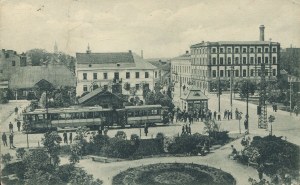 [Postcard] Zgierz. Kilińskiego square [1928].