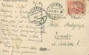[Postcard] Zgierz. Kilińskiego square [1928].