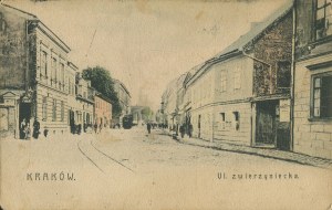 [Postcard] Kraków. Zwierzyniecka street [1907].