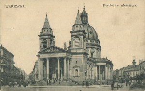 [Postcard] Warsaw. St. Alexander Church