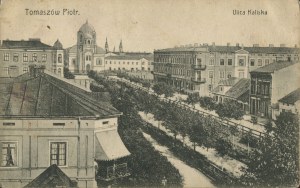 [Postcard] Tomaszow Mazowiecki. Kaliska street