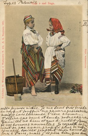 [Postcard] Types from the Bug River [1901].