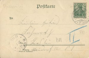 [Postcard] Duszniki-Zdrój. Greetings (Gruss aus Bad Reinerz) [1902].