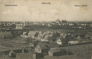 [Postcard] Siedlce. General view