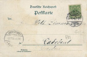 [Postcard] Breslau. Greetings (Gruss aus Breslau) [1899].