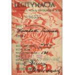 Air and Gas Defense League. Legitimation of supporting member [Yaroslavl 1934].