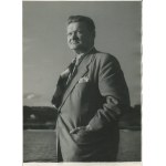[Set of 4 photographs] Wladyslaw Broniewski (1897-1962). Photo by Henryk Hermanowicz (1912-1992).