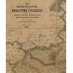 [Map] KASPRZYKIEWICZ Felix - Postal map of the Kingdom of Poland with a list of all roads and distances from them, arranged according to the latest official sources [1885].