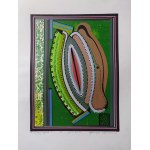 Henryk Plóciennik, Monotype + On cardboard, 2010