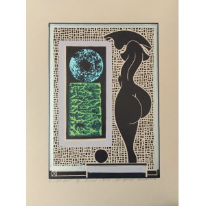 Henryk Płóciennik, Linoryt + Na kartonie W Art Deco 2006 rok