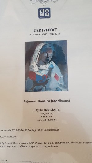 KANELBA RAJMUND, Piękna nieznajoma