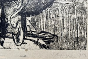 KRAUPE-ŚWIDERSKA JANINA, Z muzeum astronomicznego, 1952