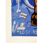 Edward Dwurnik (1943 - 2018), Młody poeta średniego pokolenia, inkografia, 2010
