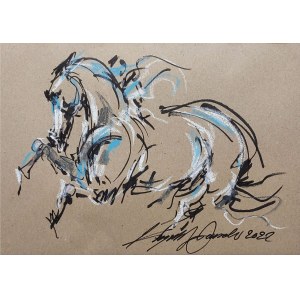 Krzysztof Jarocki (b. 1959), Horse, 2022