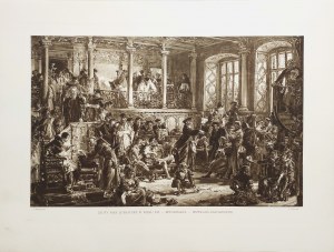 Jan Matejko (1838 - 1893), Złoty Wiek Literatury w Wieku XVI - Reformacya - Przewaga Katolicyzmu