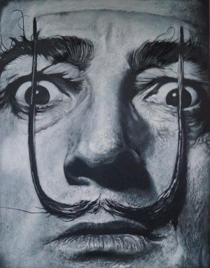 Marcus Von May (1970), Portret Salvadora Dalí, 2025