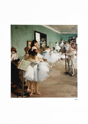Edgar Degas (1834 - 1917), The Dance Class