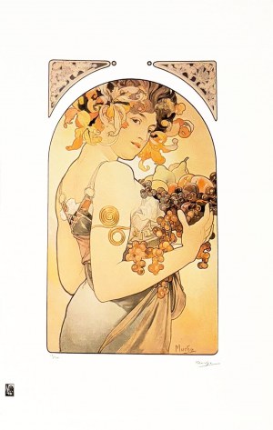 Alfons Mucha (1860 - 1939), Jesień