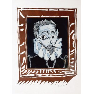 Pablo Picasso (1881 Malaga - 1973 Mougins), L'Homme a la Fraise, 1973