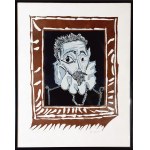 Pablo Picasso (1881 Malaga - 1973 Mougins), L'Homme a la Fraise, 1973