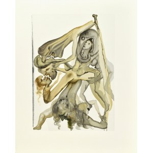 Salvador DALI (1904-1989), La Divine Comédie - L'Enfer (Piekło) - Chant IV, 1963