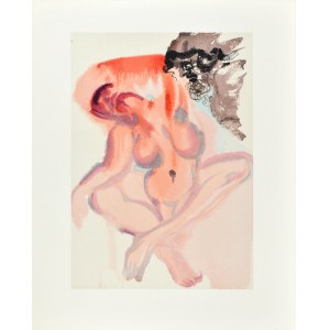 Salvador DALI (1904-1989), La Divine Comédie - Le Purgatoire (Czyściec) - Chant III, 1963