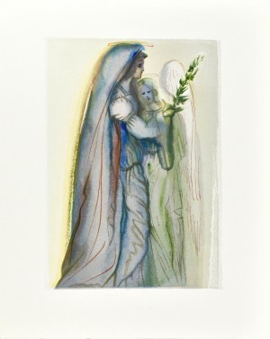 Salvador DALI (1904-1989), La Divine Comédie - Le Paradis (Paradise) - Chant XXXII, 1963.