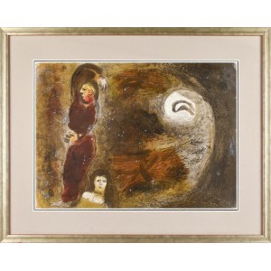 Marc CHAGALL (1887-1985), Ruth e Boaz, 1956