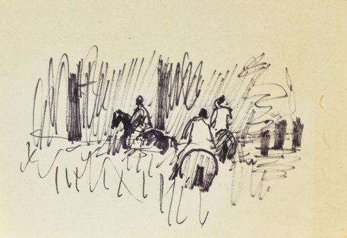 Ludwik MACIĄG (1920-2007), Przejażdżka