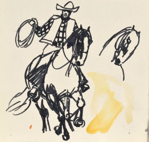 Ludwik MACIĄG (1920-2007), Kowboj