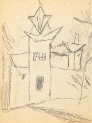 Eugeniusz TUKAN-WOLSKI (1928-2014), Szkic kościoła II