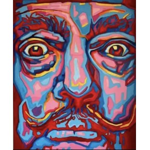 MICHAŁ CIEŚLUKOWSKI, Salvador Dali, 2022 r._x000d_