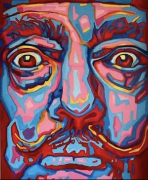MICHAŁ CIEŚLUKOWSKI, Salvador Dali, 2022 r._x000d_