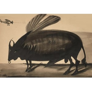 FRANCISZEK STAROWIEYSKI, Flying Cow, 1955.