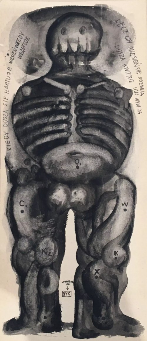 FRANCISZEK STAROWIEYSKI, Szkieletor, 1955 r.