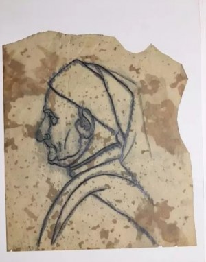 MARIAN MICHALIK, Rysunek, 1990 r.