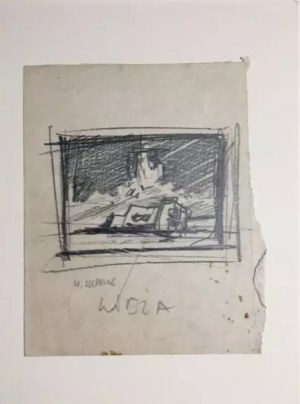MARIAN MICHALIK, Rysunek, 1990 r.