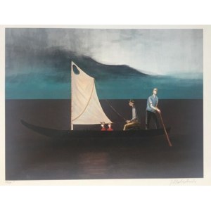 JAROSŁAW MODZELEWSKI, Ride on the Vistula, 2018.