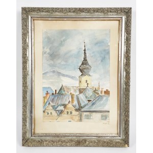 GEORG METZEL, Miasteczko w górach, 1956 r.