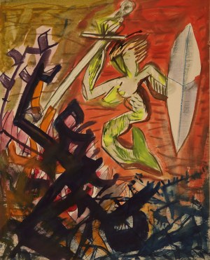 BOGUSŁAW SZWACZ, Walka Syrenki, 1956 r.